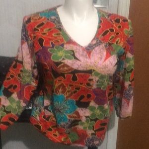 Chico brand V neck top